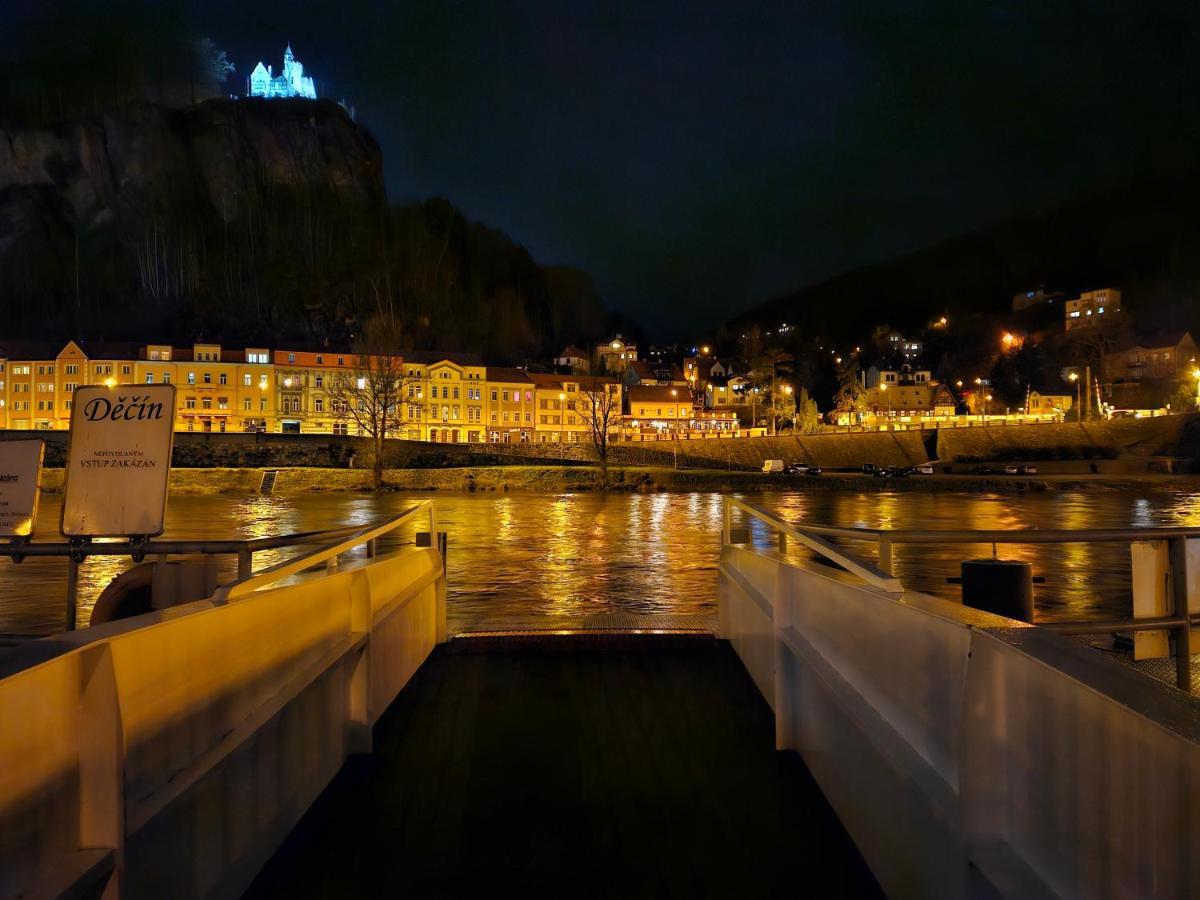 Apartman U Labe Decin Exteriér fotografie
